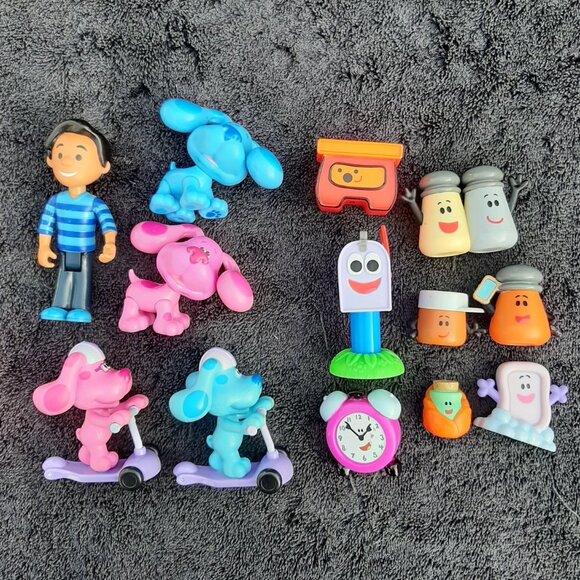 Blues Clues Just Play Figures 13 Pc Lot Josh Mailbox Viacom 2019 - Picture 4 of 7